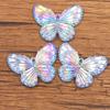 Colgante de mariposa pequeña con degradado de resina, 9 colores, 23 x 30 mm, para bricolaje, adornos para equipaje de teléfono móvil
