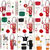 Accesorios Decorativos Stanley Correa de Mano de Cuerda Trenzada Estuche para Labial Llavero Duende Briqueta Funda de Silicona Antideslizante para Taza