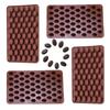 Molde de silicona epoxi para pastel de granos de café (55 piezas) QK17020