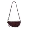 Bolso Dumpling para Mujer 2026 Nuevo Modelo Piel Suave Brillante Bolso de Hombro Cruzado Estilo Coreano Simple de Gama Alta para Viajar Bolso para Teléfono para Mujer