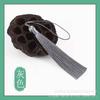 10cm borla de cuerda cerrada borla poliéster hilo fino material suave resistente a las arrugas marcapáginas abanico Correa corta venta al por mayor