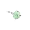 Aretes de Color Zircón Corte Fuegos Artificiales Flash para Mujer Plata de Ley s999 Combinan con Todo Lujo Ligero Sentido de Alta Gama Pedrería Uña de Hueso de Tremella