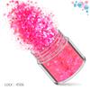 Explosiones transfronterizas, lentejuelas láser de colores mágicos, juego de 12 lentejuelas para decoración de uñas, polvo brillante degradado, parche de joyería para decoración de uñas