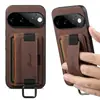 Adecuado para Google 11ProXL funda de teléfono con anillo de hebilla para correa de muñeca Pixel 10 tarjetero soporte plano funda de cuero