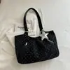 Bolso Tote de Lunares Nuevo 2026 para Mujer, Bolso de Hombro Estilo Coreano, Bolso de Axila de Gran Capacidad para el Trabajo, Bolso de Mano Versátil y de Moda