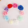 Espuma em Cabeças de Rosa, Rosas Artificiais, Materiais para Buquê de Noiva, Luzes de Cordão, Acessórios, Buquês de Flores Artificiais