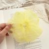 Scrunchies de Organza Coloridos Coreanos Laços de Cabelo Versáteis para Meninas Acessórios de Cabelo Frescos de Cor Sólida Acessórios para Coques