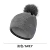 Gorro de Punto Simple Estilo Coreano, Invierno con Forro de Felpa y Engrosado, Gorro de Lana Amigable con la Piel y Cálido, Gorro de Punto a Prueba de Viento para Exteriores que Protege los Oídos