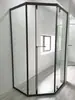 Hangzhou Cabina de Ducha Personalizada Separación Húmeda y Seca Puerta Corredera de Vidrio Acero Inoxidable Celebridad de Internet Minimalista Baño de Cuerpo Entero Integrado