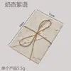 Sobre de tarjeta de felicitación manuscrita, alto valor estético, sobre biodegradable, tarjeta de invitación, postal, carta de invitación, membrete, sobre de carta de amor