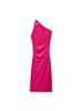 Comércio Exterior Transfronteiriço 2024 Série Za Elegante Tule Plissado Elegante Emagrecimento Visual Vestido Longo
