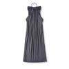 25 Vestido de Tubo Plisado con Cuello Halter Estilo Otoño Puro Estilo Lustre Estilo Coreano Sexy Hermana Real