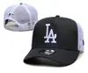 Gorra de Béisbol de Malla Trendy de Marca al por Mayor para Mujer, Nuevo Estilo Primavera y Verano, Logo Grande Bordado, Gorra de Malla Transpirable para el Sol