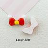 Orejas de animales de dibujos animados creativas hechas a mano diy pegamento crema funda para teléfono móvil tocado pasador joyería accesorios de resina al por mayor