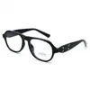 Nuevas Gafas sin Receta Anti Luz Azul para Mujer, Monturas de Gafas de Alta Gama de Moda para Hombre, Se Pueden Personalizar con Lentes Graduadas, Gafas de Montura Negra para un Look Natural