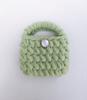 Bolsa de Lana Tejida a Crochet para Auriculares Tono Agitador Caja Ciega Placa de Luz en Vivo Cubierta de Felpa en Blanco para Auriculares Cero