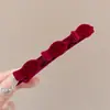 Pinza para el pelo de pato sin costuras de color café simple de verano para mujer, pinza lateral Bb para flequillo, accesorio para el pelo de pasador