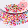 Gel de Crema DIY Color Cuentas Grano de Azúcar Fruta Amor Piezas de Arcilla Blanda Material de Tarjeta Goo Pasador Hecho a Mano Accesorios para el Cabello