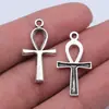 26X14Mm 0.9g Multicor DIY Liga Acessórios Material Pingente Cruz