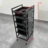 Novo Carrinho de Cabeleireiro, Carrinho de Ferramentas para Salão de Beleza, Carrinho de Cabeleireiro Multifuncional, Carrinho para Permanente e Coloração de Barbearia, Carrinho de Armazenamento