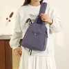 Mochila Pequeña Exterior de Zorro de Colores Nuevos con Logo Personalizado Mochila Casual Repelente al Agua para Viajes Diarios para Mujer