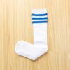 Medias de longitud media para niñas, verano, finas, de algodón afelpado hasta la rodilla para niños, para primavera y otoño, de media pierna, de malla, calcetines de fútbol
