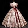 Vestido de brinde noiva alta qualidade arte vocal música Teste beleza solo Princesa saia tutu vestido de anfitriã adulto presente Vermelho