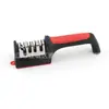 Afilador de Tubos Portátil Transfronterizo Rápido de Tres y Cuatro Etapas Piedra de Afilar Blanca Hogar Cuchillo de Cocina Cuchillo Tijeras Barra Afiladora