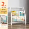 Estantería para Niños, Revistero para Libros Ilustrados, Exhibidor de Periódicos y Revistas para Lectura, Estante de Almacenamiento, Estante de Almacenamiento de Revistas Integrado de Pie y Montado en Pared