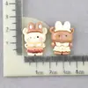 Urso Resina Artesanal Capa de Celular Cola Creme DIY Material de Patch Infantil Grampo de Coelho Acessórios de Cabelo Acessórios Fivela de Sapato