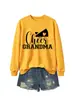 Sudadera deportiva casual cómoda versátil para mujer cheer grandma Amazon eBay tienda independiente capa base