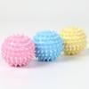 Juguetes para Perros Resistentes a Mordidas TPR Huella de Pata Bola Pequeña con Púas Limpieza de Dientes de Cachorro Molares Solución de Mordidas Juguete de Bola Hervida Suministros para Mascotas