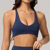 Sujetador Deportivo Estilo Europeo y Americano para Mujer, Secado Rápido, Transpirable, a Prueba de Impactos, de Soporte, para Correr, Fitness, Yoga, Sexy Diseño Cruzado en la Espalda