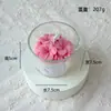 Taza de Regalo para el Día de la Madre Huevo de Cera Flor Vela de Aromaterapia Vela DIY Adornos para el Hogar Vela con Forma de Flor Artificial
