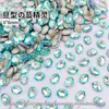 6*8mm Joyería para Uñas Forma de Dan Punta de Diamante Super Brillante Forma Especial Popular en Xiaohongshu Decoración de Cristal de Diamante para Uñas Venta al por Mayor