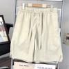 Pantalones Cortos de Seda Helada de Secado Rápido para Hombre Estilo Japonés Retro Sueltos Versátiles Finos Transpirables Deportivos de Baloncesto de Cuatro y Cinco