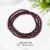 Pulseira Granada Vermelho Vinho Natural Feminina Novo Estilo Chinês Luxo Leve Nicho Pulseira Simples Pulseira Benmingnian Atacado
