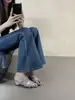 Sandálias Romanas Fechadas para Mulheres, Novidade Verão 2026, Sapatos de Nicho Retro Vazados Trançados para Combinar com Saias
