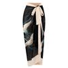 [Nuevo traje de baño para mujer estilo vacacional europeo y americano] mono multicolor con estampado digital vestido de gasa de gasa protector solar Amazon