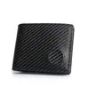Carteira Dobrável Multifuncional Transfronteiriça de Comércio Exterior Fibra de Carbono Airtag Carteira Masculina Carteira Antifurto Rfid para Homens