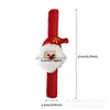 [Etiquetado] Regalo de Jardín de Infancia Anillo a Presión Navideño Regalo de Peluche Regalo de Nochebuena Pulsera