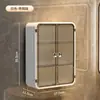 Caja de papel higiénico para baño sin taladro, gran capacidad, portarrollos transparente, montada en la pared, para baño, inodoro y almacenamiento de toallitas