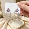 Pendientes de perla geométrica con pasador de plata 925 para mujer, aretes de moda, borla, pendiente de alto nivel, temperamento, pendientes vintage, venta al por mayor