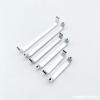 Manija de Cajón Moderna Simple de Aleación de Aluminio para Espacios con Dos Extremos Curvos Chasis Hueco Manija de Puerta de Archivador Hebilla Barata