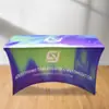 Mesa de exhibición publicitaria, faldón de mesa para banquetes de hotel, funda de mantel lavable para el hogar, cubierta de mesa impermeable para exposiciones al aire libre