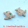 Acessórios Criativos de Resina de Tartaruga Simulada Cola de Creme Ímã de Geladeira DIY Capa de Celular Chaveiro Decoração de Aquário Material
