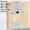 Ruedas para Puertas Correderas de Armario, Rodillos para Puertas de Armario, Rieles Guía Inferiores, Ruedas para Puertas Correderas de Madera Estilo Antiguo, Riel para Puerta Colgante, Silencioso