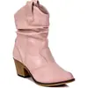 Comercio Transfronterizo Botas de Mujer Talla Grande 2026 Estilo Nuevo Tacón Grueso Tacón Medio Botines Plisados Tacón Alto Punta Redonda Bota Acumulada a Media Pantorrilla