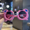 Gafas de Dibujos Animados para Niños y Niñas, Oso Fresa, Gafas de Sol Fotográficas UV para Niños, Lindas Gafas de Sol de Osito