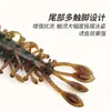 Cebos de pesca al por mayor: pepino de mar hueco 8.2cm 6.3g material TPE señuelo suave biónico flotante para pesca de lubina